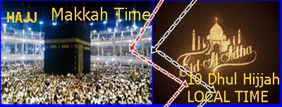 makkah and local time 6